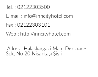 nncity Hotel iletiim bilgileri